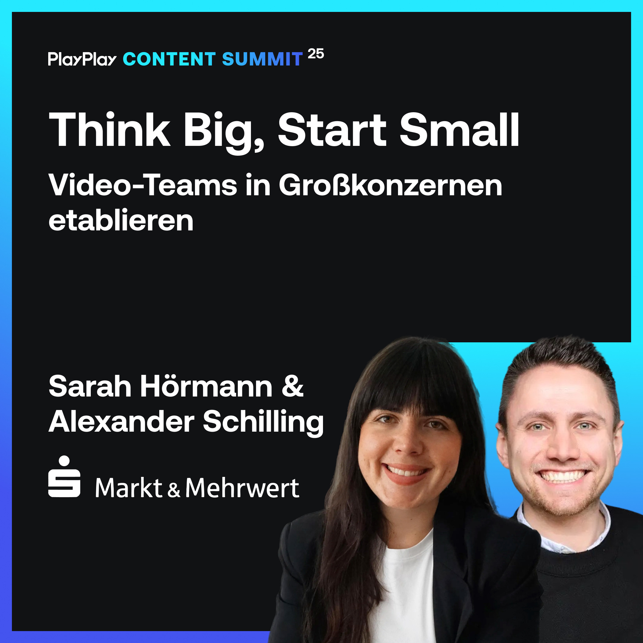 PlayPlay Content Summit 2025 S-Markt