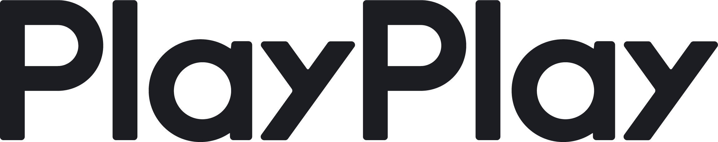 PlayPlay logo 2022 black